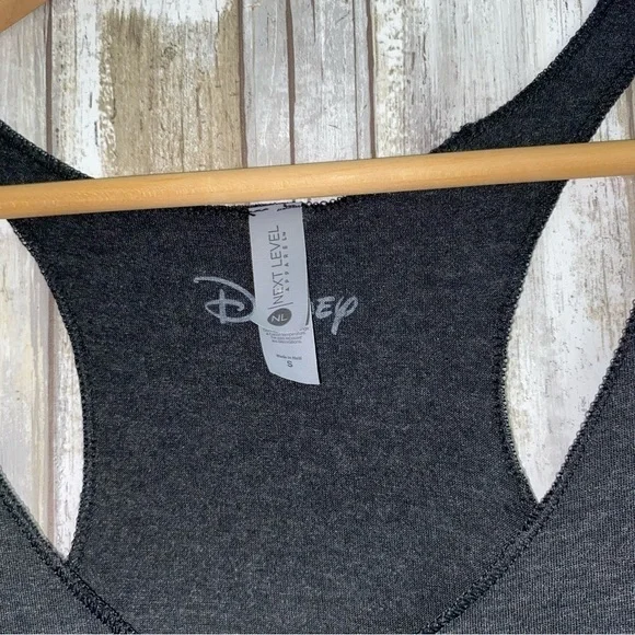 Disney Stitch Ohana Printed Black Tank - Picture 4 of 4